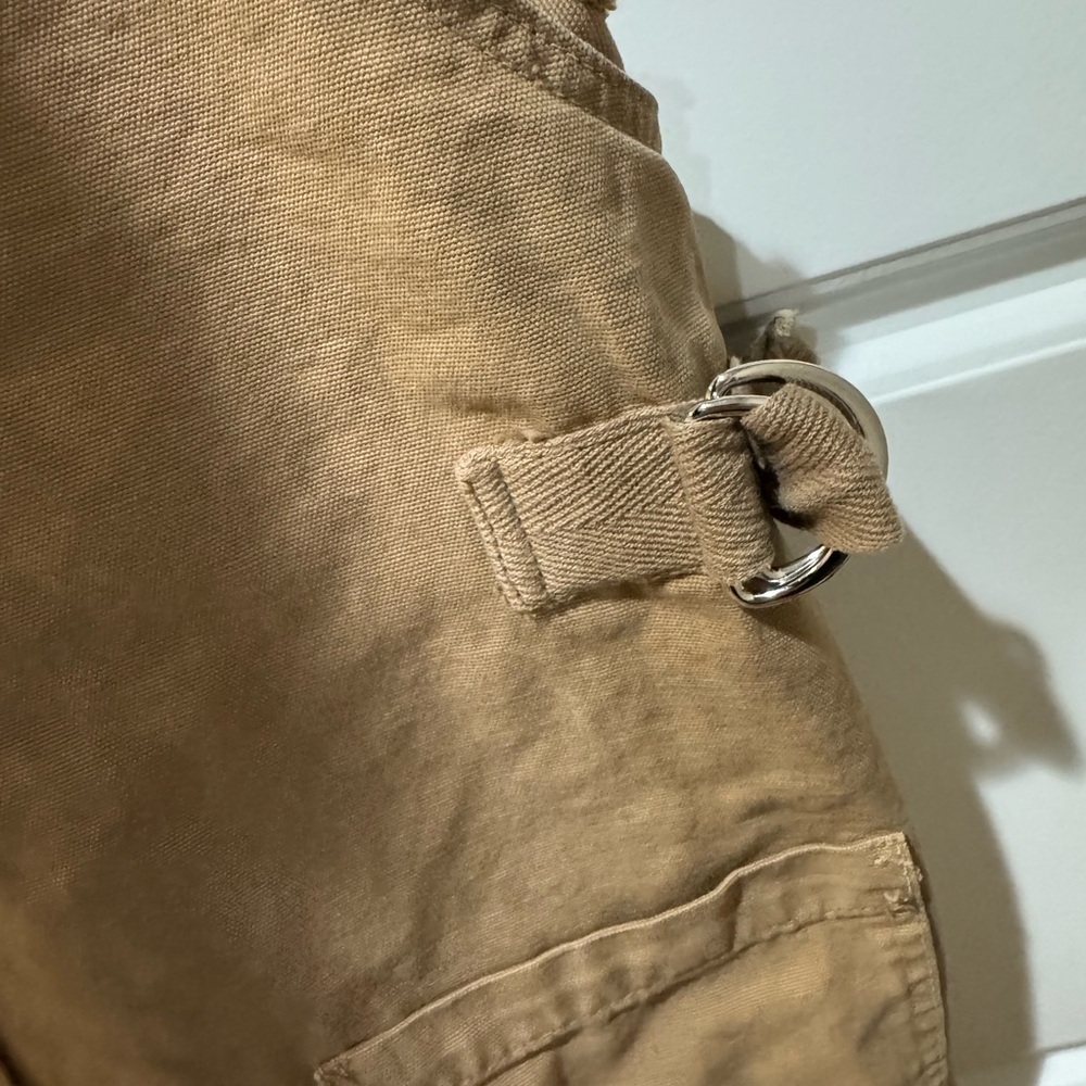 Zara Girls Tan Overalls with Adjustable Straps - Picture 2 of 5